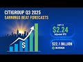 Citi Q3 2025 Earnings & Strategy: EPS Jumps to $2.24 on Record Revenue | Transformation & AI Update