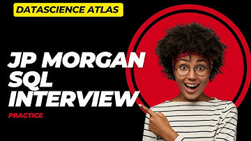 JP Morgan SQL Interview Practice Question#datascience ,  #machinelearning #sql