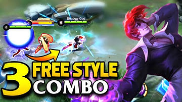 CHOU 3 EASY FREESTYLE TUTORIAL FOR BEGINNERS 2021 |chou Combo New tutorial - Mobile Legends