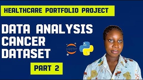 Python project - EDA on Cancer Patient Data. Part 2 | How to Analyze Healthcare Data.