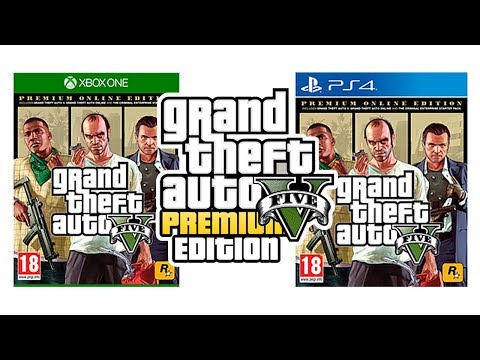  Grand Theft Auto V - Premium Online Edition (PS4