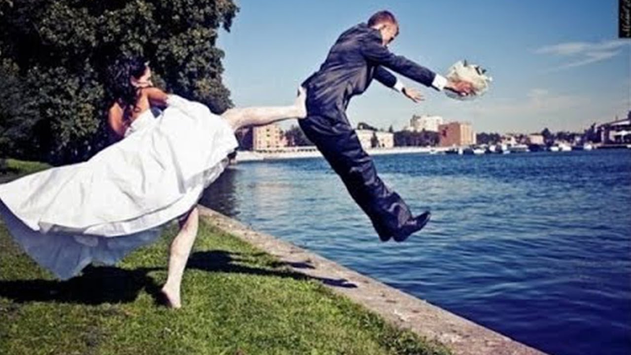 20 Most Embarrassing Wedding Moments Caught On Camera - YouTube