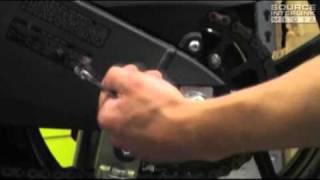 how to adjust the chain on a motorcycle