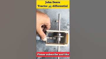 #johndeere tractor 🚜🚜 differential gear #tractor #homemade #marking #diy #rc #dc #motor # homemade