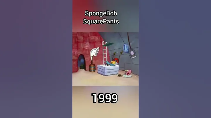 Evolution of SpongeBob SquarePants #Evolution #Shorts