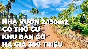Định Cư Ở Nước Ngoài Cần Bán Gấp Nhà Vườn 2.150m2 Ở Bà Rịa Vũng Tàu