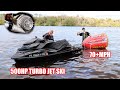 Tubing Behind a 500HP JET SKI