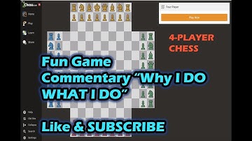 4 Player Chess - Game Commentary of the Day
