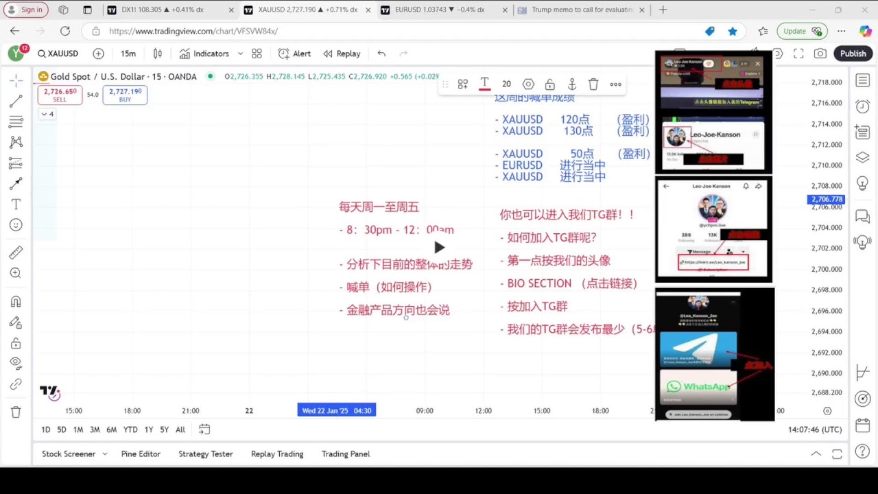 外汇交易直播- 黄金外汇信号- XAUUSD 外汇交易- YouTube
