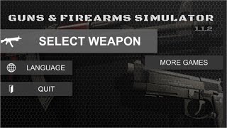 All free pistols in ‘Guns & Firearms Simulator’ screenshot 1