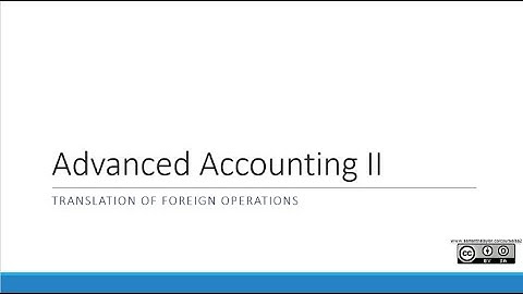 Accounting vs. Economic Exposure | Topic 1 | Translation of Foreign Operations
