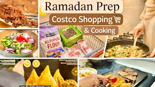 Ramadan Prep Vlog 🌙 | Costco Grocery Shopping & Cooking at Home #wintervibes #ramadan #costco 