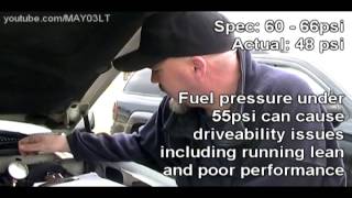 9698 Chevy C/K Pickup Fuel Pressure Test