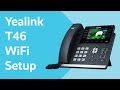 How to Set up WiFi on a Yealink T46 | Support Guide | Bytes Digital