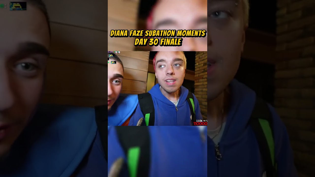 Diana Faze Subathon Day 30 Finale 