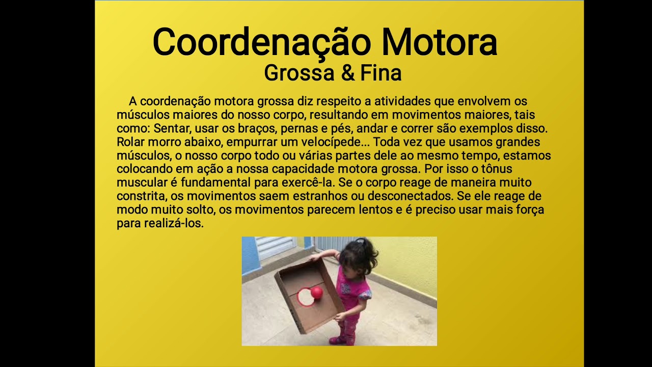 Ao Ler A Definição De Capacidade Coordenativas