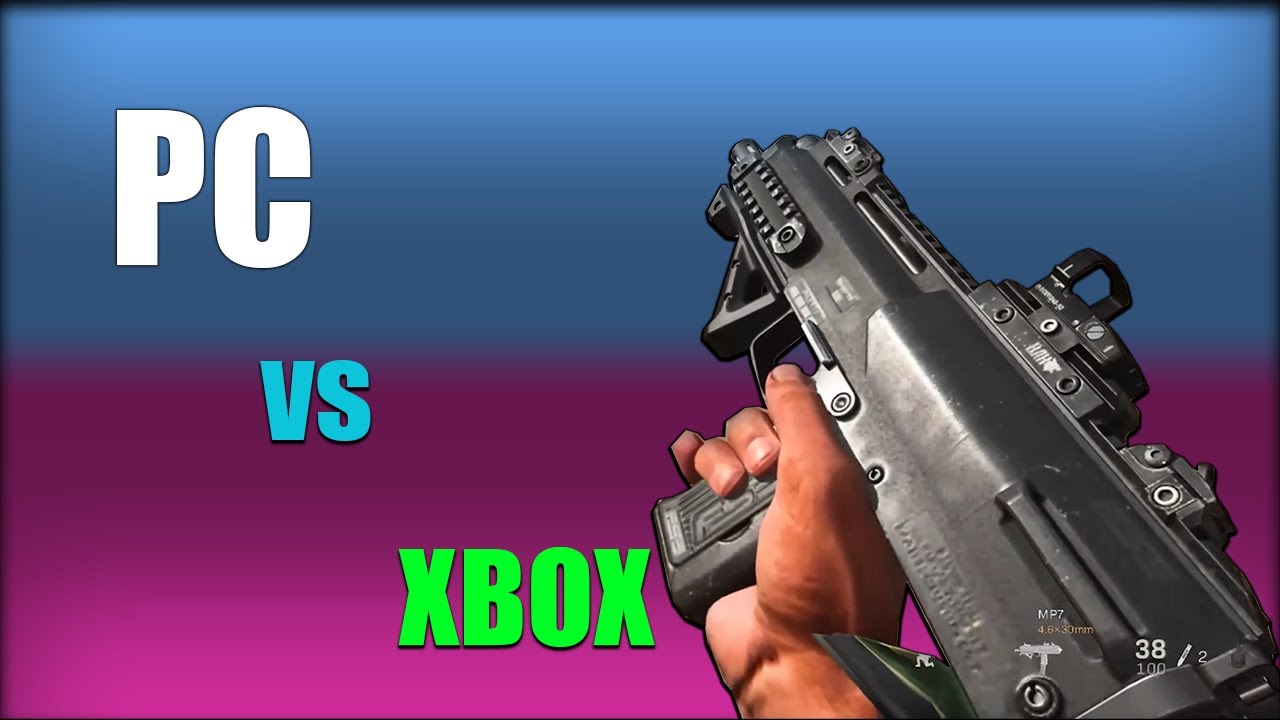 PC vs Xbox (Call of Duty Modern Warfare) YouTube