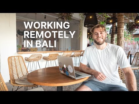 poster for Working Remotely in Bali (Canggu)