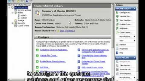 Cluster SQL 2005 in Windows 2008 R2 RC