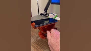 Phone holder, smooth, tilt adjustment #3dprinting #bambulab #3dprinter #3d #phone