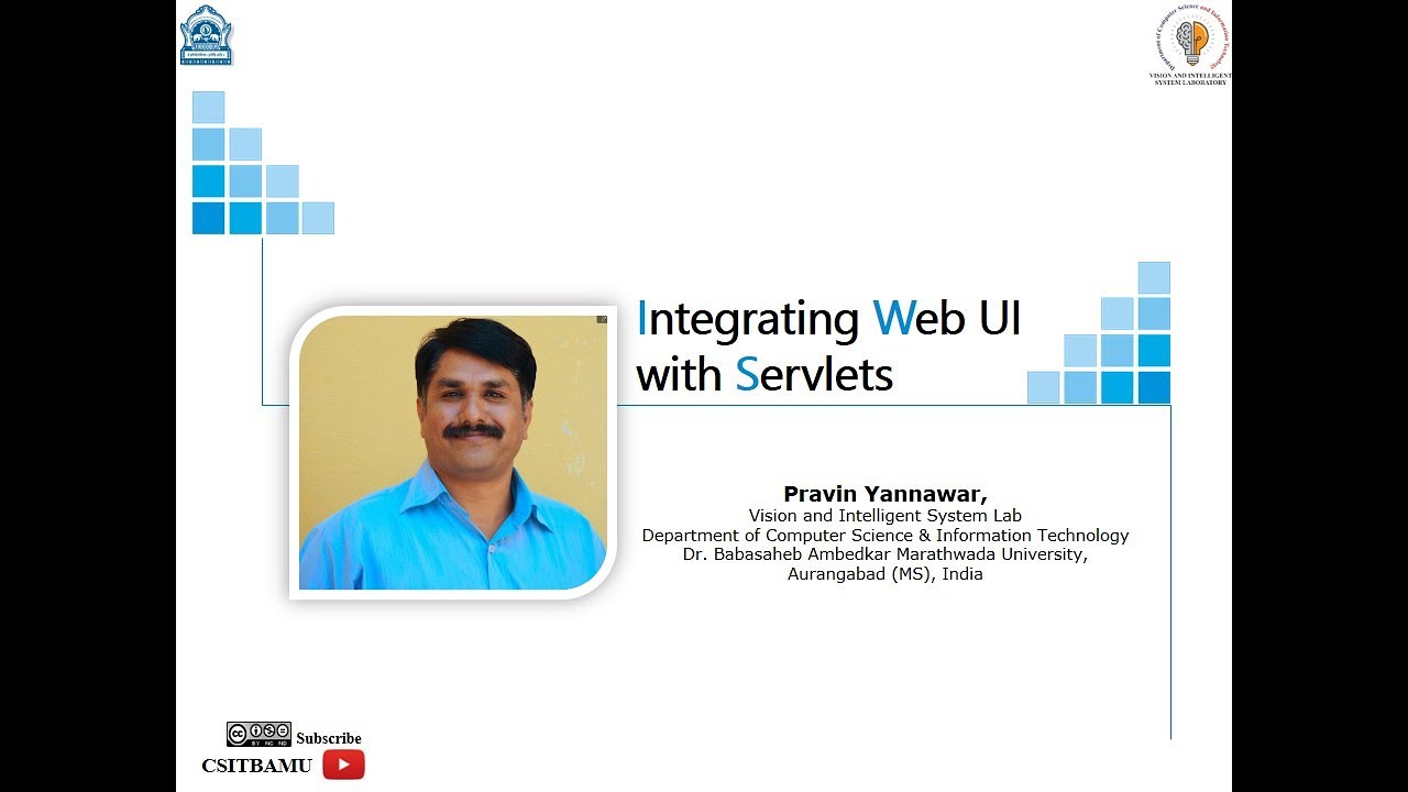 Integrating Web Form (User Interface - UI) with Servlet