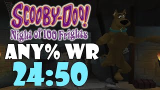 [Former WR] Scooby-Doo! Night of 100 Frights Any% No CE Speedrun in 24:50