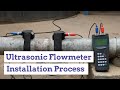 PORTABLE ULTRASONIC FLOW METER INSTALLATION TUTORIAL | HOW TO SOLVE 'NO SIGNAL' MESSAGE