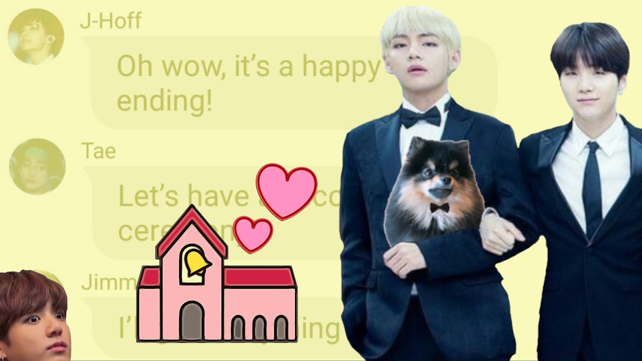 BTS Texts - ThE (puppy) WeDDiNg 👰