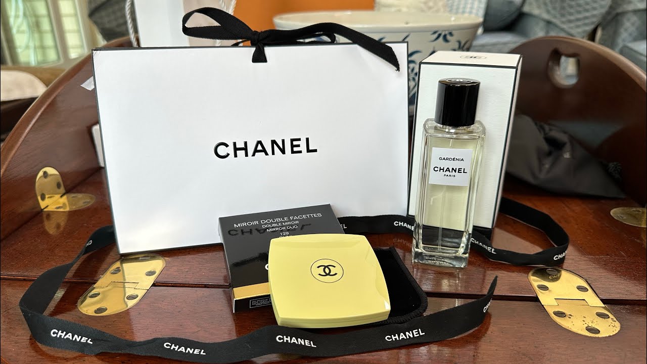 Unboxing Chanel fragrance & a purse mirror 