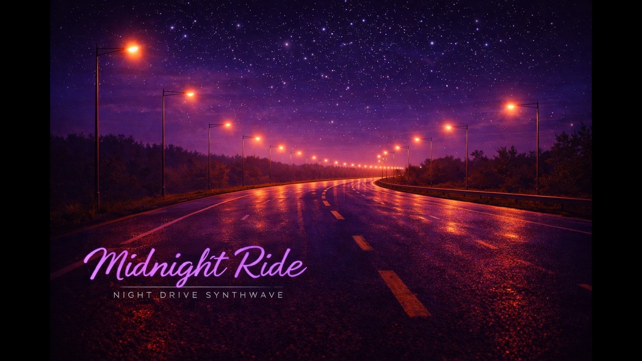 Night Drive Synthwave 🌙 Darkwave Streets | 1 Hour Retrowave Mix