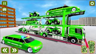 الولايات المتحدة ليمو سيارة الجيش الناقل حيلة العاب سيارات العاب اندرويد Phone Games A1G screenshot 3