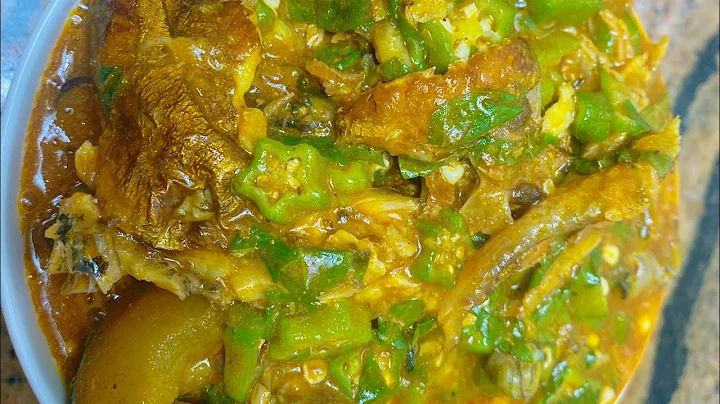 HOW TO MAKE OGBONO X OKRA SOUP |PERFECT COMBO