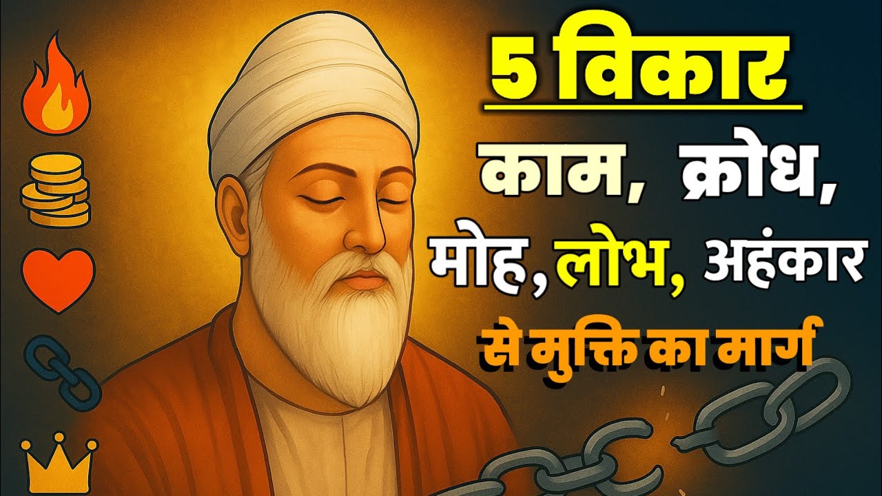 5 विकारों से मुक्ति का मार्ग | Kabir Vani Reveals Life-Changing Truth