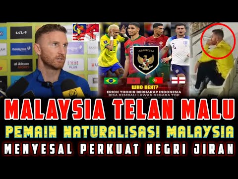 AKUI MENYESAL❗️PEMAIN NATURALISASI MALAYSIA JUJUR SAMPAI KATAKAN HAL INI ❓️