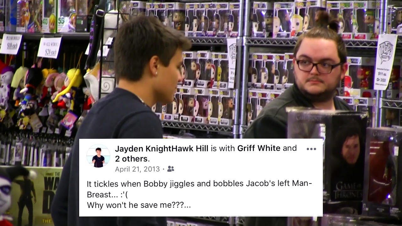 Confusing Strangers with Embarrassing Old Facebook Statuses