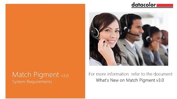 Match Pigment 3.0 - System Requirements