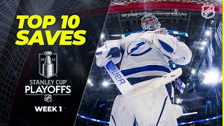 Top 10 Saves from Week 1 of the Stanley Cup Playoffs | NHL