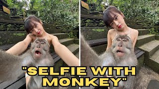 Fans shocked by IVE Yujin's Selfie with Monkey That Went VIRAL on the Internet screenshot 5