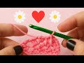 New Beautiful Crochet Design 🌼 | Easy Crochet Tutorial for Beginners | Hoorain Gul Creation#crochet