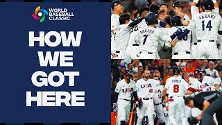 How We Got Here: Team USA and Team Japan Win in the Semifinals of the World Baseball Classic!