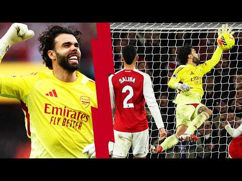 SUPER SAVES! Best Arsenal Saves Of The Season Ft. David Raya & Kepa Arrizabalaga | Premier League