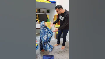 زين ماعم يعرف يلبس بيجامتو عم يطلعلو أواعينا زين وألفت 