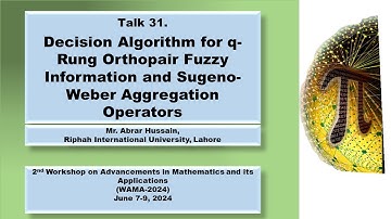 Decision Algorithm for q-Rung Orthopair Fuzzy Information and Sugeno-Weber Aggregation Operators