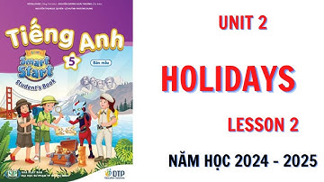 I-learn Smart Start 5 | Unit 2: HOLIDAYS - LESSON 2