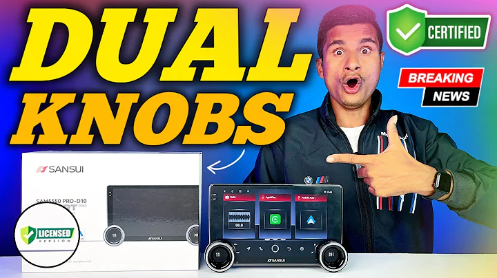 SANSUI DIAMOND 2K DUAL KNOB ANDROID CAR STEREO REVIEW 🔥
