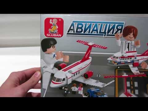 Конструктор Sluban Brick (Слубан Брик) Авиация (Aviation), 275 деталей, М38-В0365
