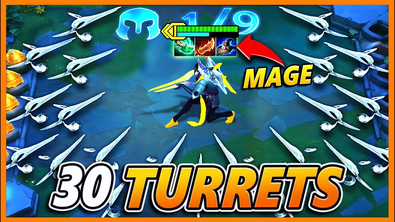 *WORLD RECORD* MAGE APHELIOS FILLS THE MAP WITH TURRETS - BunnyFuFuu | Teamfight Tactics