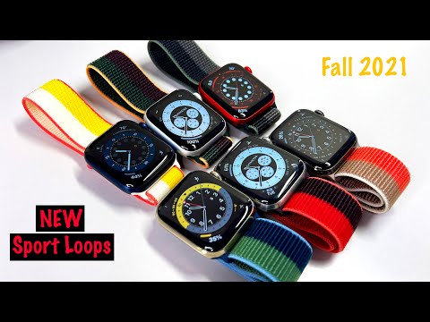 New Apple Watch Series 7 Sport Loops | Fall 2021 (ALL COLORS!) | Dual-Tone? | Hit or Miss?