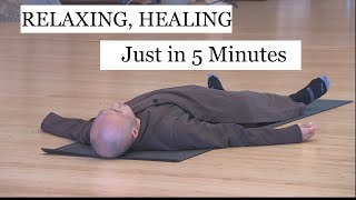 RELAXING, and HEALING In Just 5 Minutes | Qigong For Beginners