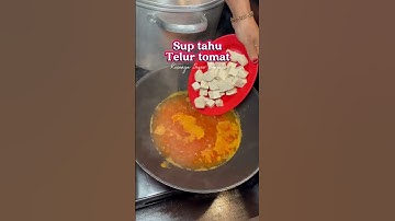 Thumbnail of RESEP SUP TAHU TELUR TOMAT‼️#shorts